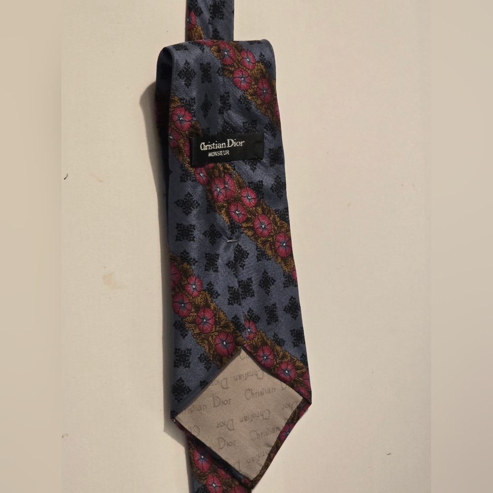 Christian Dior Mens Tie - Picture 4 of 5